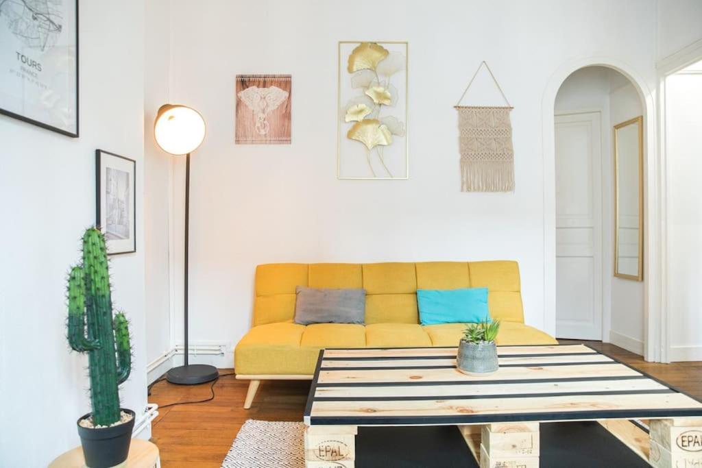 Appartement T2 Au Calme Cosy - Quartier Prebendes Tours Luaran gambar