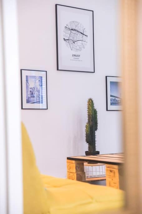 Appartement T2 Au Calme Cosy - Quartier Prebendes Tours Luaran gambar